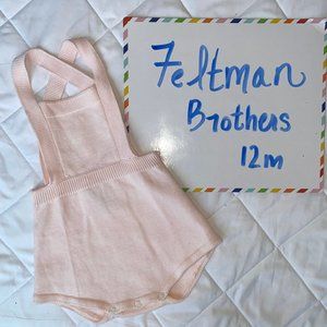 Knit Overalls Bloomer, Size 12 M